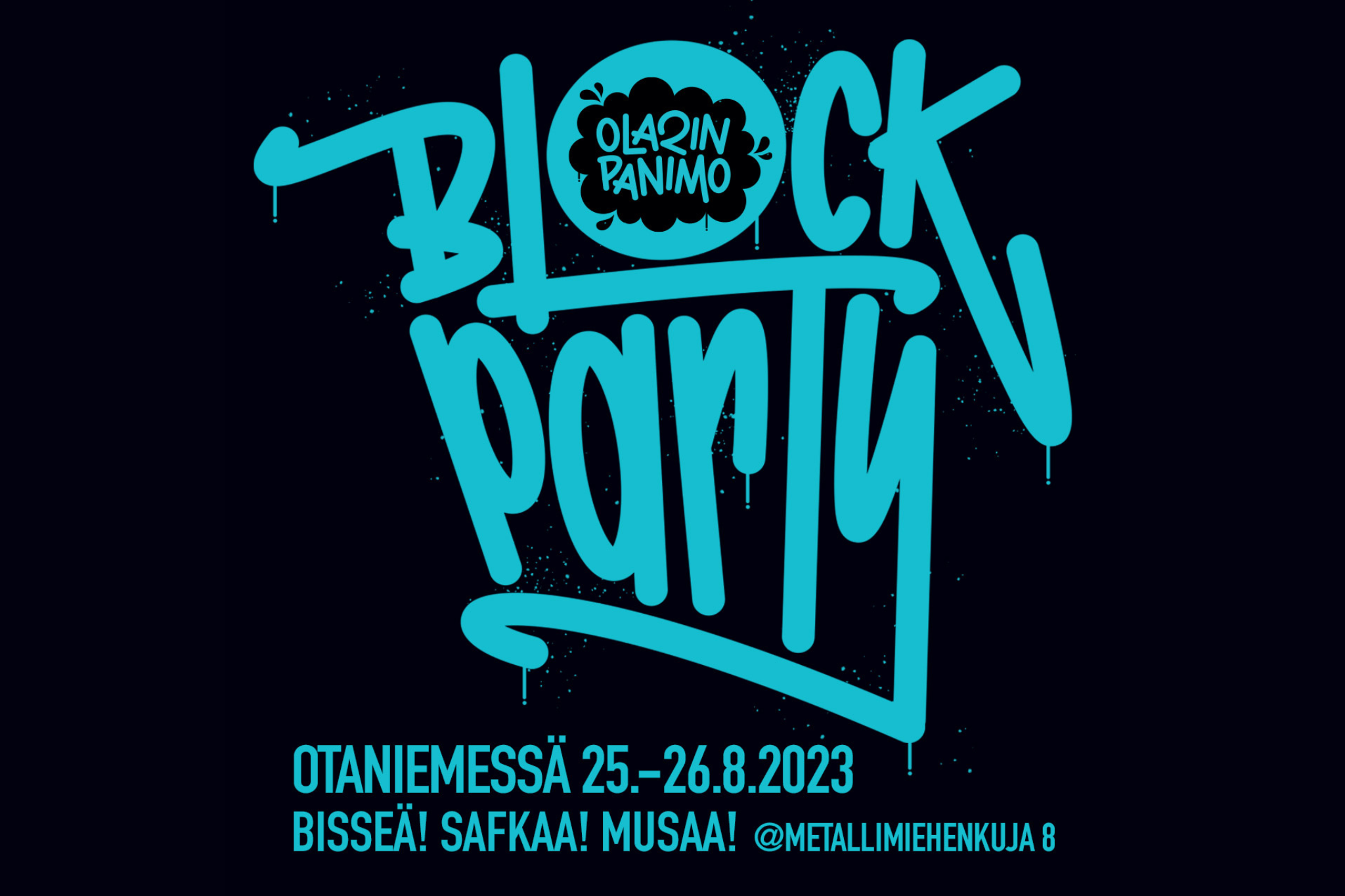 Olarin Panimon BLOCK PARTY Otaniemessä